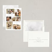 "Yearly Seven" - Thanksgiving Cards in Winter by Emily Betts - Assembled