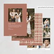 "Firma" - Thanksgiving Cards in Snow by Tamara Hilje - Back of Card Options