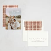 "Firma" - Thanksgiving Cards in Snow by Tamara Hilje - Assembled