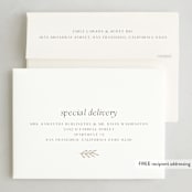 "Side" - Thanksgiving Cards in Sugar by Jenna Holcomb - FREE Recipient Addressing