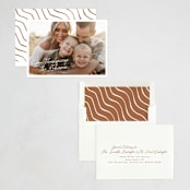 "Autograph" - Thanksgiving Cards in Pecan Pie by Tamara Hilje - Assembled