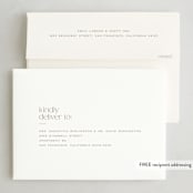 "so very thankful." - Thanksgiving Cards in Cotton by Ellen Schlegelmilch - FREE Recipient Addressing