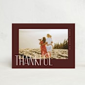 "depth" - Thanksgiving Cards in Pecan by Pixel and Hank - Front