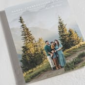 "Off the Grid" - Thanksgiving Cards in Snowcap by Carolyn MacLaren - Detail