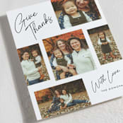 "Simply Scripted" - Thanksgiving Cards in Coal by Stacey Meacham - Detail