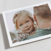 "Soft Edge" - Thanksgiving Cards in Sugar by Jessica Williams - Detail