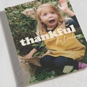 "Big Thanks" - Thanksgiving Cards in Whipped Cream by Inkblot Design - Detail