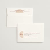 "Unity" - Wedding Thank You Cards in Blossom by Hudson meet Rose - FREE Recipient Addressing