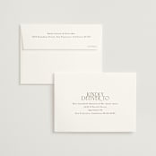 "Checker Wash" - Wedding Thank You Cards in Ivory by Baumbirdy - FREE Recipient Addressing