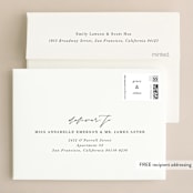 "first dance" - Wedding Thank You Cards in Champagne by Kasia Labocki - FREE Recipient Addressing