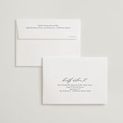 "Love and Faith" - Wedding Thank You Cards in Vanilla by Louise Kay - FREE Recipient Addressing