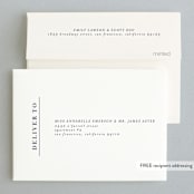 "Acapulco" - Wedding Thank You Cards in Indigo by Angela Marzuki - FREE Recipient Addressing