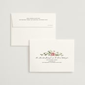 "Ornate" - Wedding Thank You Cards in Peony by Sarah Knight - FREE Recipient Addressing