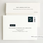 "Cotton Air" - Wedding Thank You Cards in Seaside by Lea Velasquez - FREE Recipient Addressing