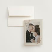 "Lennox" - Wedding Thank You Cards in Harvest by Kristie Kern - Front