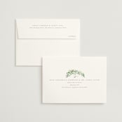 "I do" - Wedding Thank You Cards in Fern by Creo Study - FREE Recipient Addressing