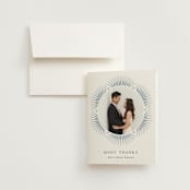 "AKARI" - Wedding Thank You Cards in Wave by Melanie Kosuge - Front