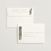 "Spring Dash" - Wedding Thank You Cards in Pewter by Grace Kreinbrink - FREE Recipient Addressing