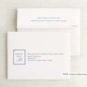 "Chic Gala" - Wedding Thank You Cards in Cotton Candy by Kimberly FitzSimons - FREE Recipient Addressing