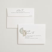 "Camille" - Wedding Thank You Cards in Stone by Jackie Crawford - FREE Recipient Addressing