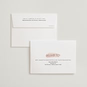 "First light" - Wedding Thank You Cards in Blush by Itsy Belle Studio - FREE Recipient Addressing