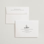 "Sundaland Gardens" - Wedding Thank You Cards in Ivory by Ani Somi - FREE Recipient Addressing