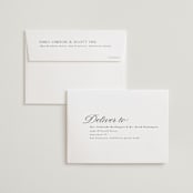 "Classic Chic" - Wedding Thank You Cards in Pearl by Shirley Lin Schneider - FREE Recipient Addressing