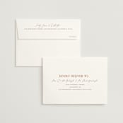 "Ambrosial" - Wedding Thank You Cards in Butter by Pixel and Hank - FREE Recipient Addressing