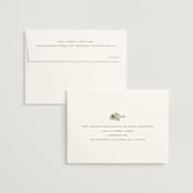 "Rancho" - Wedding Thank You Cards in Verde by Megan Davis - FREE Recipient Addressing
