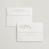 "Brynn" - Wedding Thank You Cards in Toffee by Everett Paper Goods - FREE Recipient Addressing