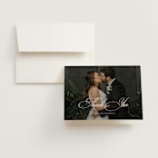 "scamorza" - Wedding Thank You Cards in Pearl by chocomocacino - Front