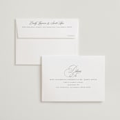"scamorza" - Wedding Thank You Cards in Pearl by chocomocacino - FREE Recipient Addressing