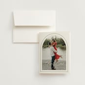 "Amelia" - Wedding Thank You Cards in Olive by Kristie Kern - Front