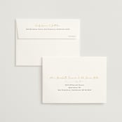 "Ink scribble" - Wedding Thank You Cards in Honey by Adelyn T. - FREE Recipient Addressing