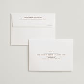 "stripes" - Wedding Thank You Cards in Wave by Kelly Watkins - FREE Recipient Addressing