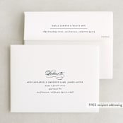 "Big City - San Francisco" - Wedding Thank You Cards in Blush by Hooray Creative - FREE Recipient Addressing