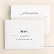 "Big City - Boston" - Wedding Thank You Cards in Pale blue by Hooray Creative - FREE Recipient Addressing
