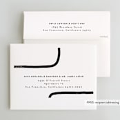 "Crossroads" - Wedding Thank You Cards in Ink by Iveta Angelova - FREE Recipient Addressing