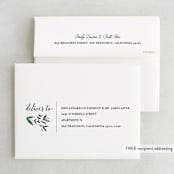 "Floral Wreath" - Wedding Thank You Cards in Fresh by Kelly Schmidt - FREE Recipient Addressing