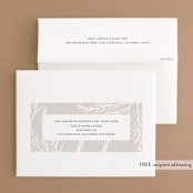 "Winter Birch" - Wedding Thank You Cards in Natural by Melanie Severin - FREE Recipient Addressing