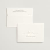 "Rustic Barn" - Wedding Thank You Cards in Fawn by AK Graphics - FREE Recipient Addressing