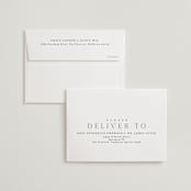 "City Center" - Wedding Thank You Cards in Cotton by Erin L. Wilson - FREE Recipient Addressing
