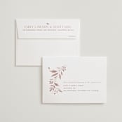 "Moment" - Wedding Thank You Cards in Rose by Erin German - FREE Recipient Addressing