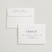 "Photographie" - Wedding Thank You Cards in Noir by Christie Garcia - FREE Recipient Addressing