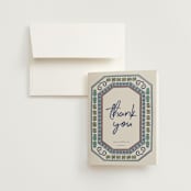 "Vase" - Wedding Thank You Cards in Neptune by Kelly Watkins - Front