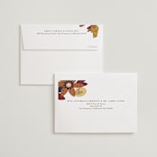 "Nouveau Love" - Wedding Thank You Cards in Umber by Morgan Ramberg - FREE Recipient Addressing
