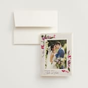 "Gather" - Wedding Thank You Cards in Lilac by Susan Moyal - Front