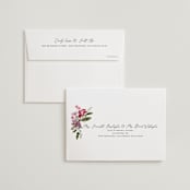 "Gather" - Wedding Thank You Cards in Lilac by Susan Moyal - FREE Recipient Addressing