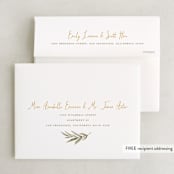 "Summer Love" - Wedding Thank You Cards in Sunflower by Wildfield Paper Co - FREE Recipient Addressing