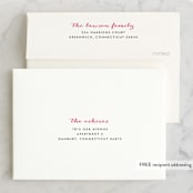 "Ornate Monogram" - Wedding Thank You Cards in Faux Gold by Kristen Smith - FREE Recipient Addressing